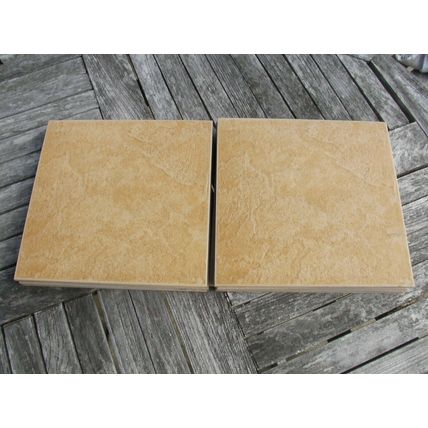 Qty 11 of Sandy Brown colour Tiles 30cm by 30cm Bathroom Kitchen