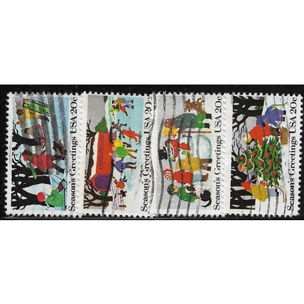 1982 Michel 1607/1610 - fine used (o)
