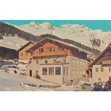Gasthof Pension Innerwald Austria Hotel Old Postcard