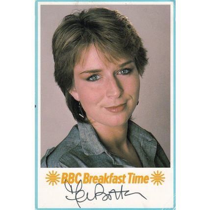 Fern Britton Start TV Career Morning Television Breakfast Show Hand Signed Photo