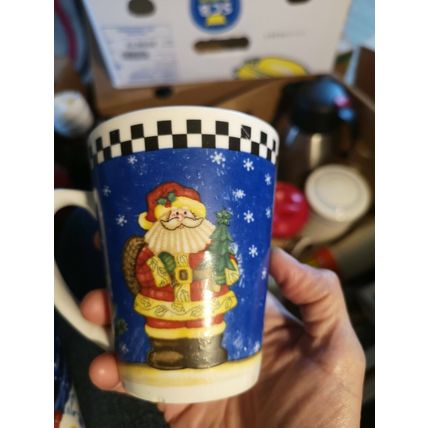 Pair Of Christmas Mugs