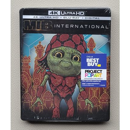 MIB International Best Buy Limited Edition Steelbook 4K Ultra HD Movie