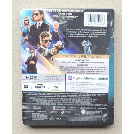 MIB International Best Buy Limited Edition Steelbook 4K Ultra HD Movie