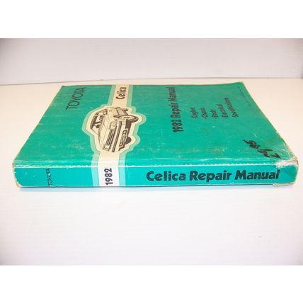 1982 TOYOTA CELICA REPAIR MANUAL USA / CANADA PUB 36150