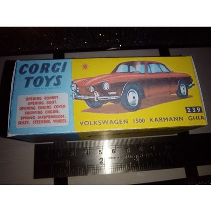 Corgi 239 Volkswagen 1500 K G Copy/Replica Box