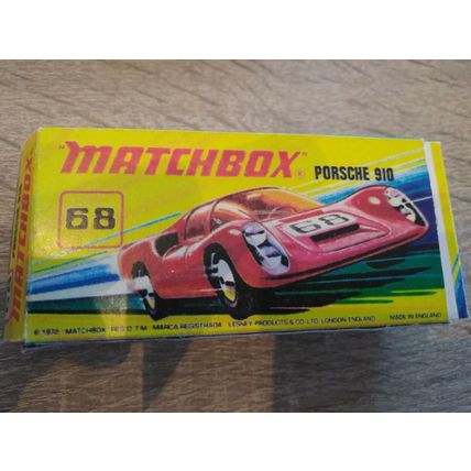 Matchbox No68 910 Porsche Racer