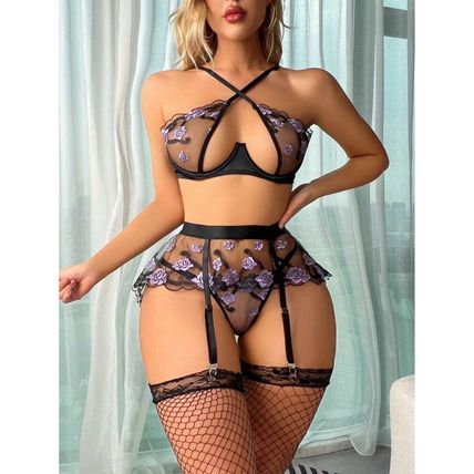 Lingerie Set Femme Transparent Women Sexy Sexy plus Size Lingerie Erotic