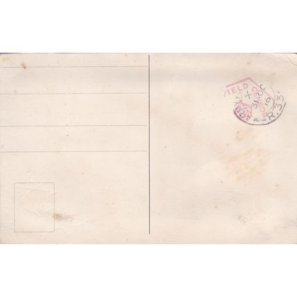 A951 EMBROIDERED 1ST WORLD WAR SILK POSTCARD - BONNE FETE