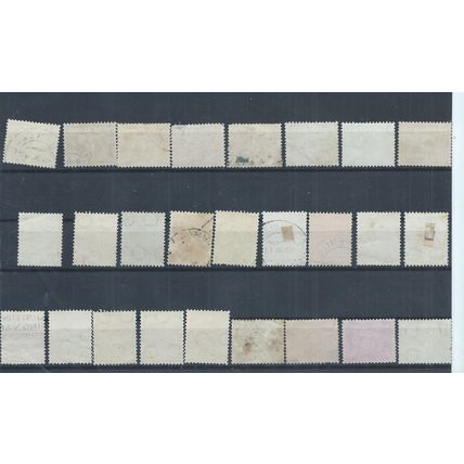 Netherlands stamps. A range of the 1924 / 1926 etc series used. (R713)