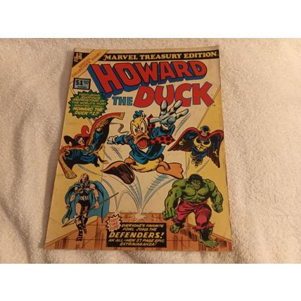 Bronze Age Marvel Treasury Edition Howard The Duck Vol 1 # 12 1976 V/G/Fine 5.0