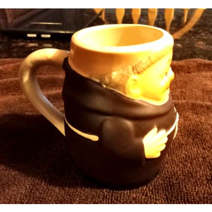 Vintage Goeble Hummel Friar Tuck Small Handle Mug T74/0 4" Tall
