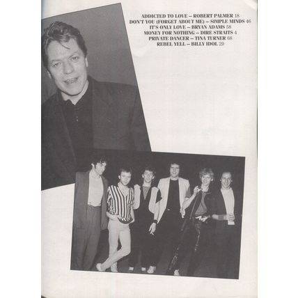 The 80's Rock Score Music Paperback
