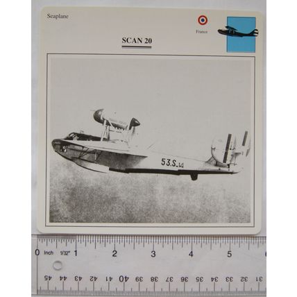 Scan 20 - France - Seaplane - Collectors Club Card