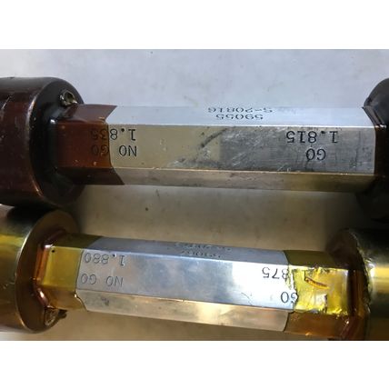 LOT PLUG GAGE GO NOGO VAN KEUREN PMC,EVERARD 1.815,1.835,1.875,1.880,ES
