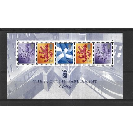 Scotland.Opening of New Scottish Parliament Mini Sheet S152.Unmounted Mint.Aug25