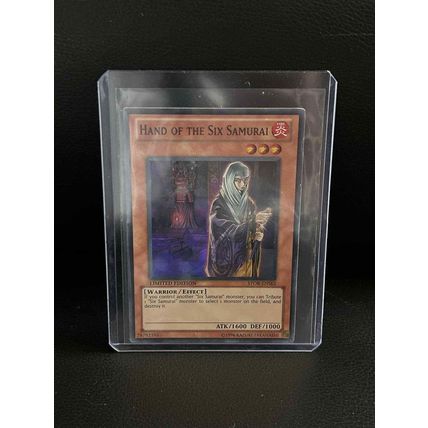 Hand of the Six Samurai - STOR-ENSE2 - Super Rare - Limited Edition Storm of Rag