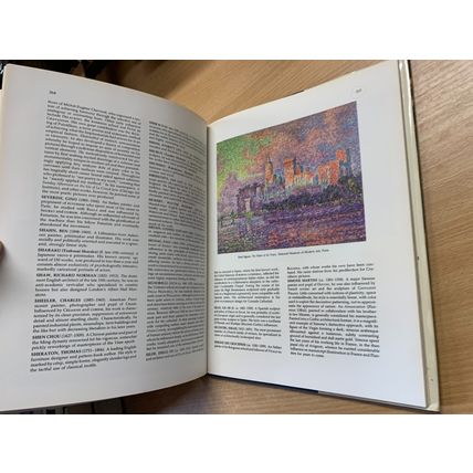 1975 "THE COLOR ENCYCLOPEDIA OF WORLD ART" 1.5kg USA HEAVY HARDBACK BOOK (P8)