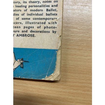 1945 "BALLET" ARNOLD L HASKELL ILLUSTRATED PENGUIN PAPERBACK BOOK (P2)