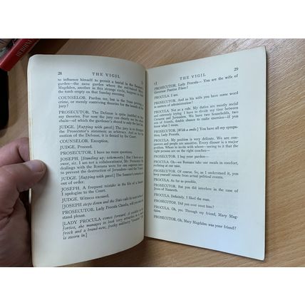 1949 "THE VIRGIL" LADISLAS FODOR SAMUEL FRENCH PLAY PAPERBACK BOOK (P2)