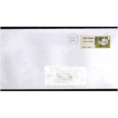 2012 1ST 'POST & GO -SHEEP '(WOOD GREEN) (EBID9168)