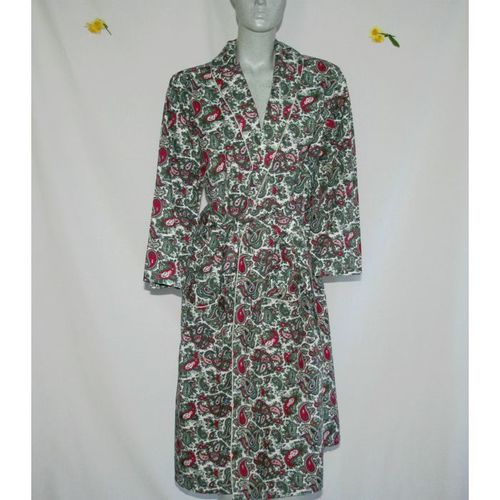 Mens Vintage Paisley Dressing Gown Empire Made