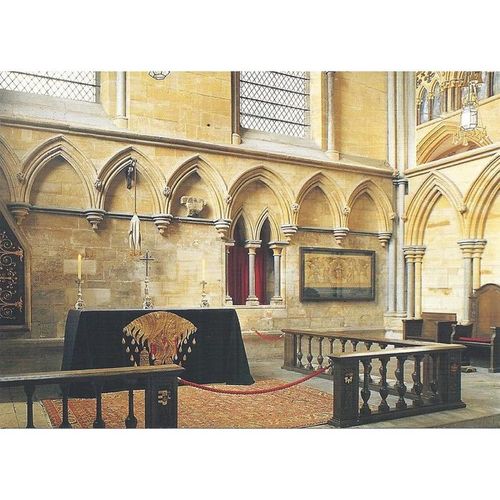 C15312X: Lincoln Minster: The Morning Chapel.