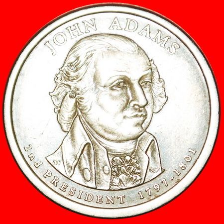 ADAMS (1797-1801): USA ★ 1 DOLLAR 2007P! LOW START ★ NO RESERVE!