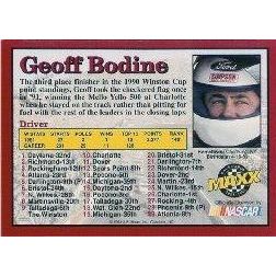 1992 Maxx Geoff Bodine Sears Craftman #1