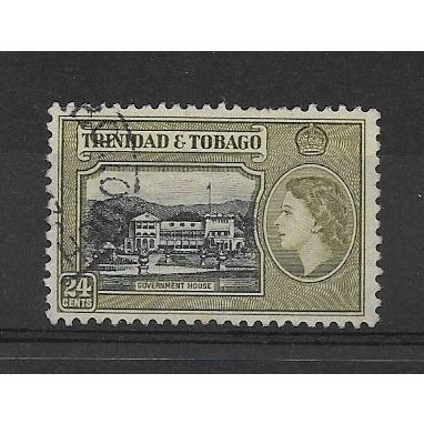 Trinidad&Tobago.SG275 24c Government House.Fine Used.Dec18a