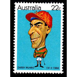 Australia 1981 Sport Sportsmen Darby Munro 22c MNH Stamp