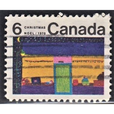 CANADA, 1970 6c Christmas, SG 668 (Scott #526), used