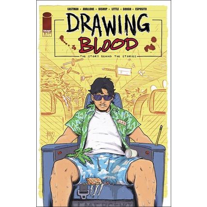 Drawing Blood (2024) #5 Image Comics Kevin Eastman Cover B