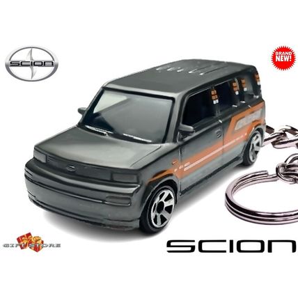 RARE KEYCHAIN GREY SCION XB TOYOTA BB CUSTOM Ltd Ed.