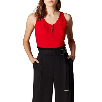 KAREN MILLEN Sassy Jersey Tank Top BNWT