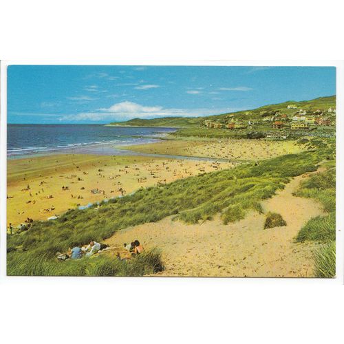 The Beach Woolacombe Devon Postcard 117