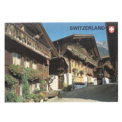 BERNESE OBERLAND, SWITZERLAND. unused postcard vgc =