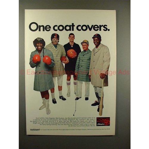 1969 Alligator Coats Ad - Al Jackson, Joe Macdonald!!