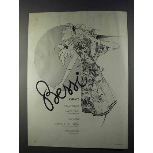 1980 Bessi Firenze Fashion Ad