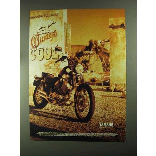 1993 Yamaha Virago 535 Motorcycle Ad - Always Cool