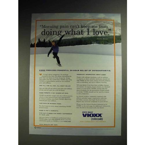 2004 Merck Vioxx Ad w/ Dorothy Hamill - What I Love