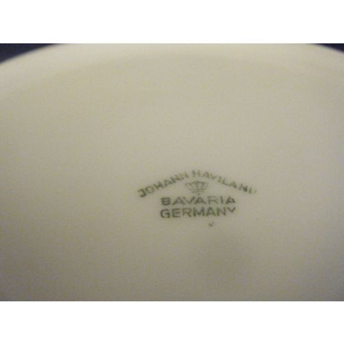 Johann Haviland Floral Splendor Bavaria Germany 6.25" Bread & Butter Plate