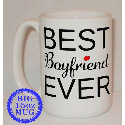 Best Boyfriend Ever Huge 15 Oz Mug Can Personalise Funny Fiance Valentine Gift