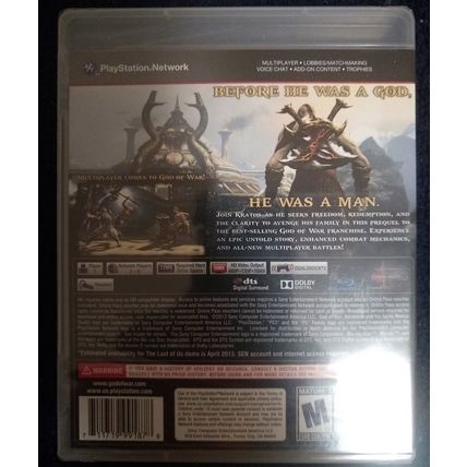 God of War Ascension - BRAND NEW FACTORY SEALED HAS A SMALL TEAR