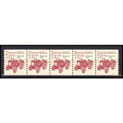 2127a 7.1c Tractor Very Fine MNH Dry Gum PNC 1/5 X0838