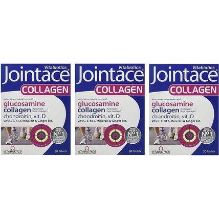 Jointace Collagen, 90 Tablets (3 X 30 Tablet Packs) [BB 31/03/2027] [New&Sealed]