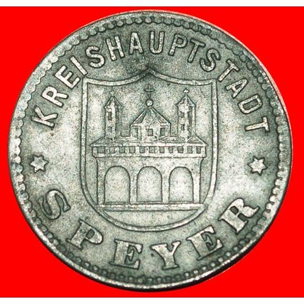 Ⰶ STARS FRANKFURT: GERMANY SPEYER★50 PFENNIGS 1917 UNCOMMON★LOW START★NO RESERVE