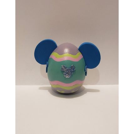 DISNEY MICKEY EARS EASTER EGG COLORED WITH GLITTER CAR TRUCK ANTENNA TOPPER~NEW~