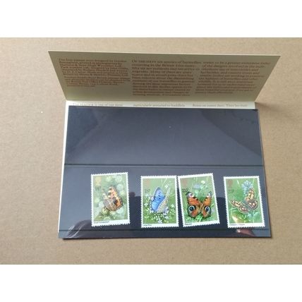 British Butterflies Presentation Pack Number 126 1981