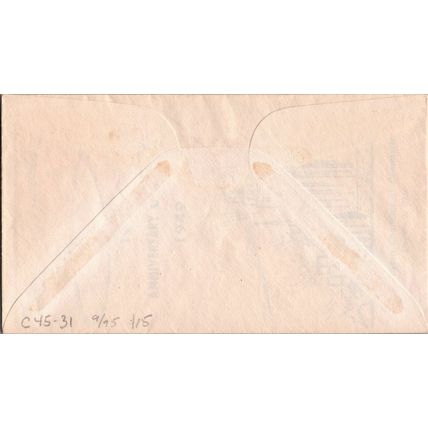 ZAYIX US C45 FDC unlisted Dayton Chamber of Commerce cachet Wrights 113022SM57
