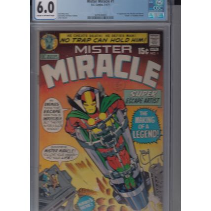 Mister Miracle 1 - 1971 - Kirby - CGC 6.0 - PRICE REDUCTION